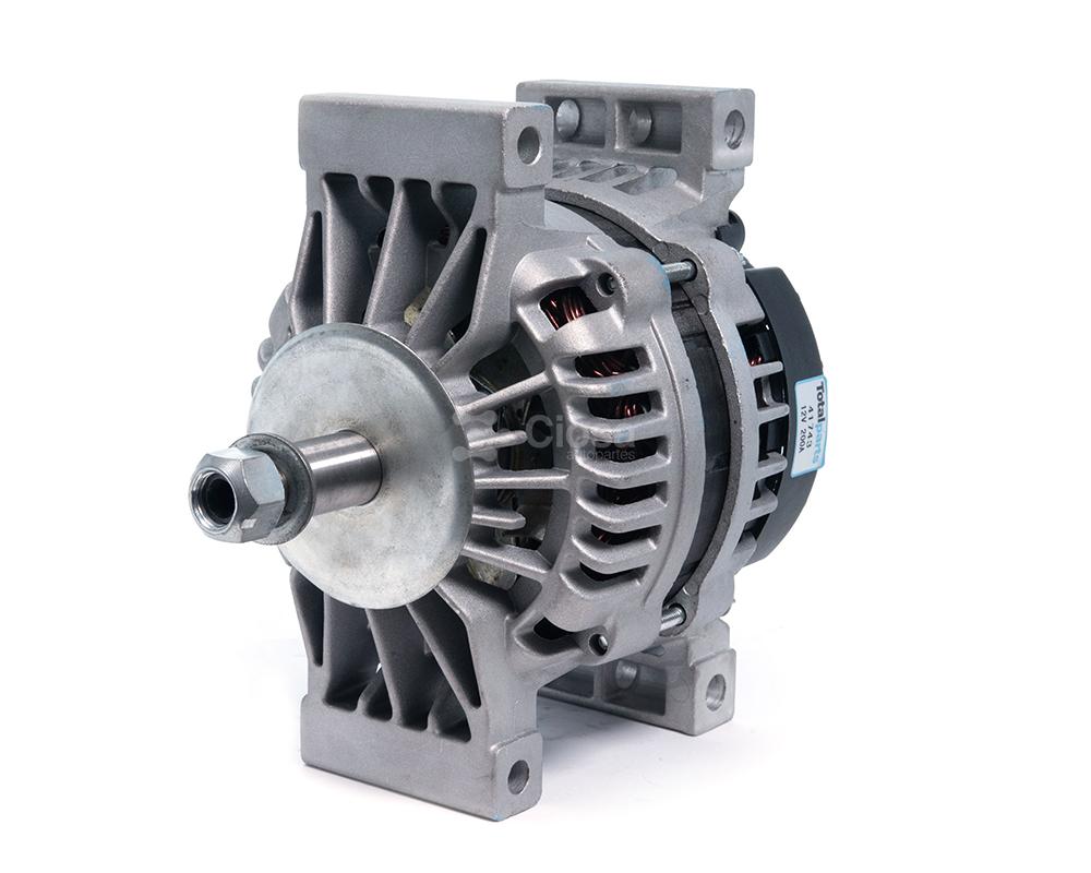 ALTERNADOR DELCO 12 VOLTS 200 AMPS SERIE 28SI MERCEDES BENZ FREIGHTLINER (REGULADOR CON 4 TERMINALES) 