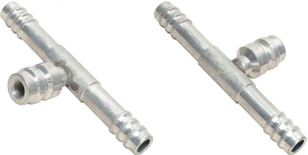 CONECTOR UNION  RECTO ALUMINIO #8X8  PUERTO ALTA 16MM 