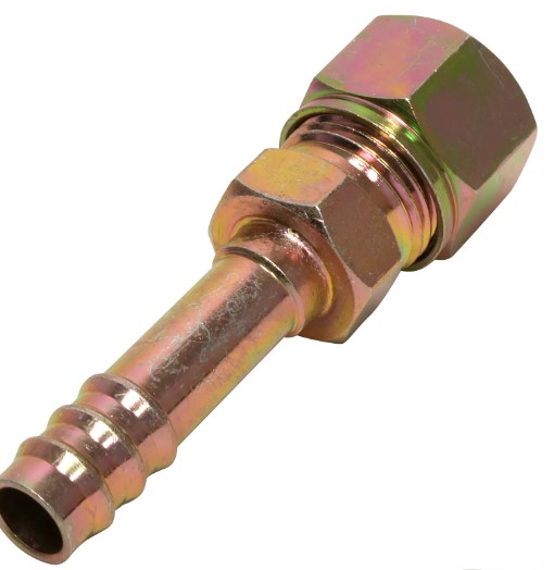 CONECTOR ESPIGA #8 CON TUERCA DE SALVAVIDAS CON GARBANZO #8 