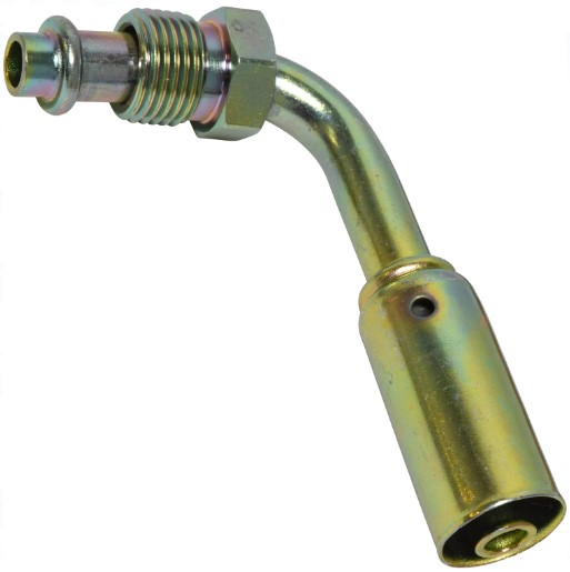 ESPIGA DE FIERRO NUM #6 90° MACHO ENT ORING 