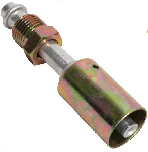 CONECTOR RECTO DE ALUMINIO #6X6 ENTRADA MACHO ORING